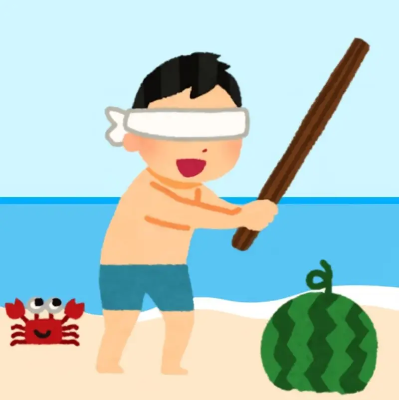 일본에서 여름에 수박 깨기를 하는 이유