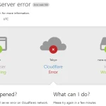 클라우드플레어 접속 오류는 워드프레스의 단점과도 같은 이유